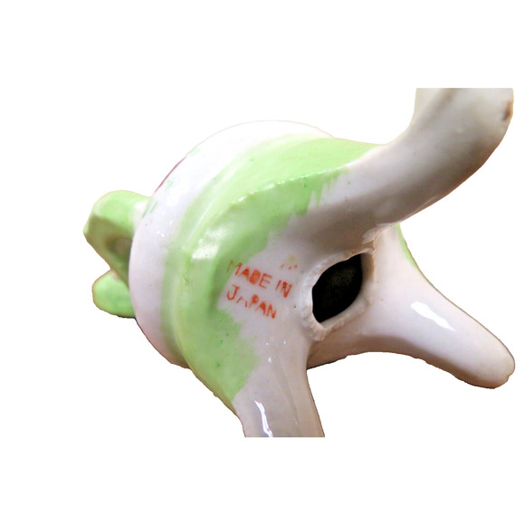 MCM Porcelain Cat On Chair - Japan Mid Century Kitty Kitten Figurine Vintage - Picture 8 of 8